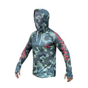 Daiwa Lightweight Camo Hoodie