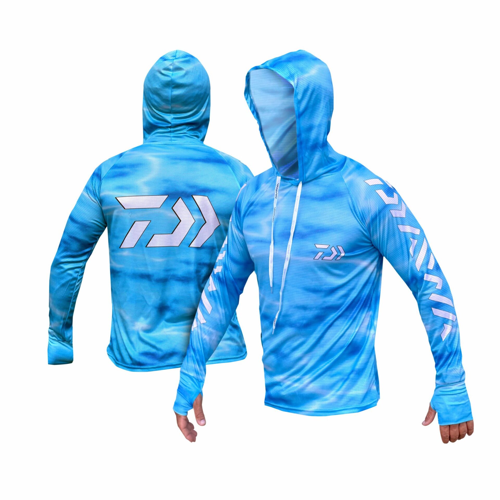Daiwa Lightweight Blue Hoodie