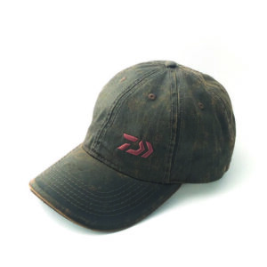 Daiwa Oil Skin Brown Cap