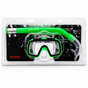 Kiddies Green Snorkel